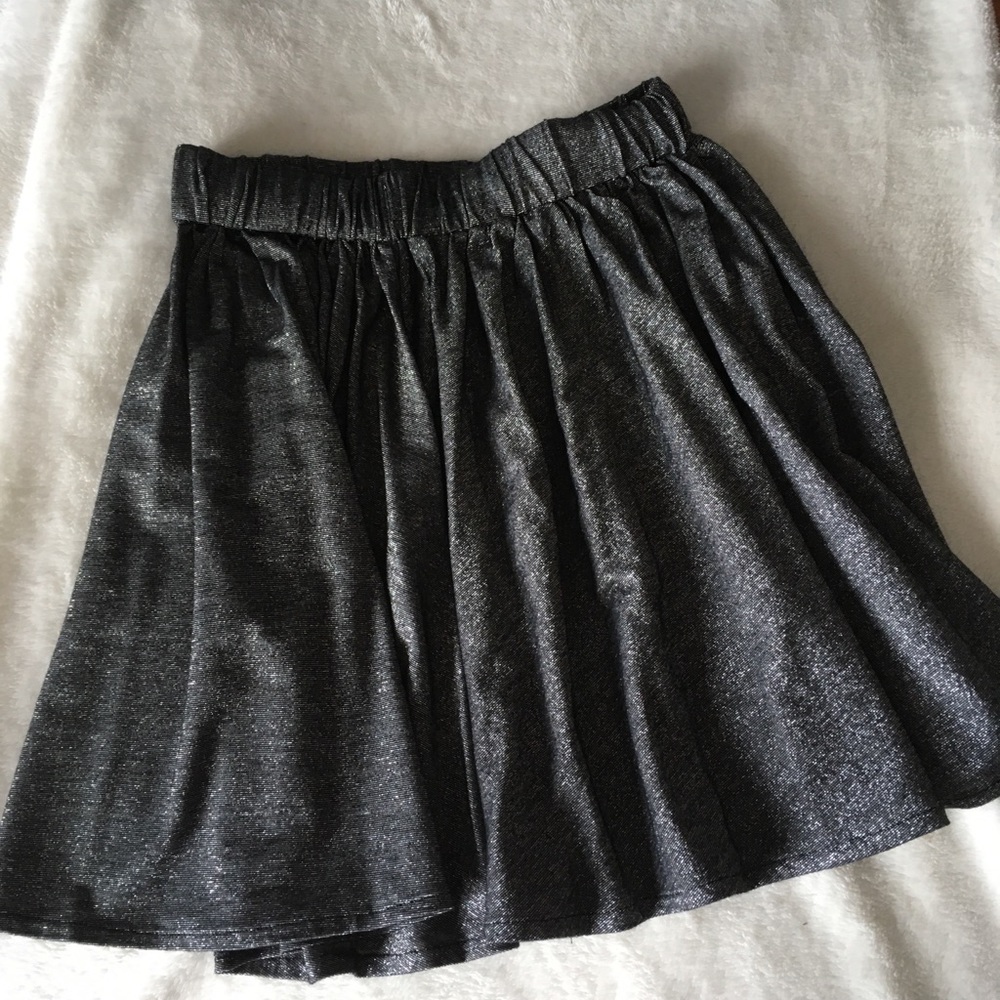 Sparkly circle skirt
